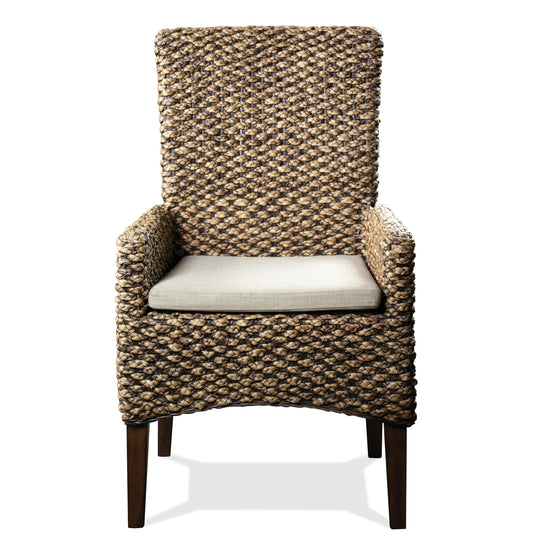 Mix-N-Match Chairs - Woven Arm Upholstered Chair (Set of 2) - Hazelnut