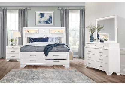 Jordyn - Nightstand - White