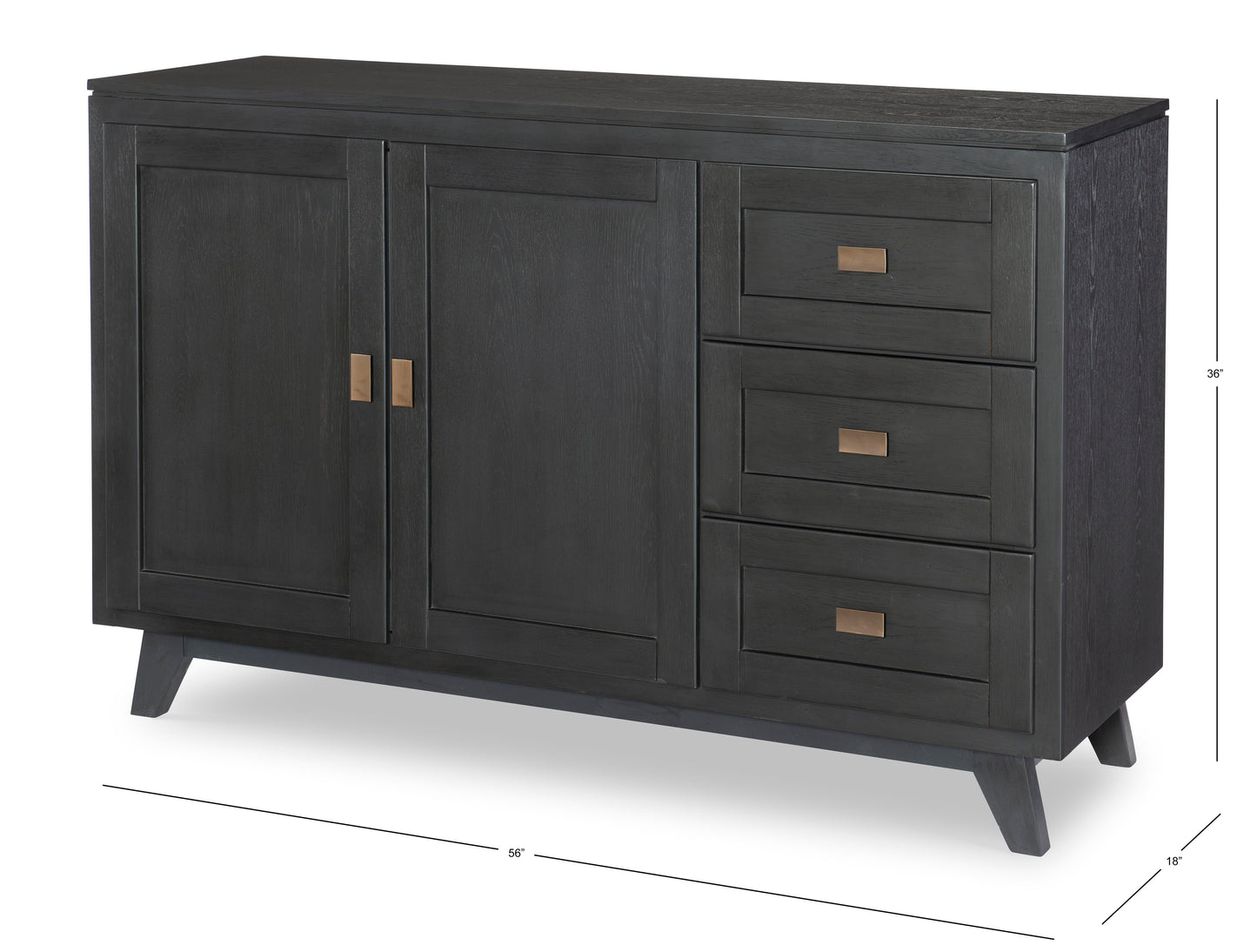 Concord - Credenza - Black