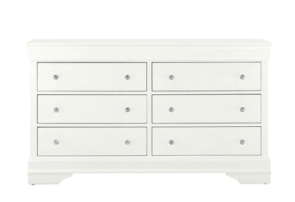 Pompei - Dresser - Metallic White