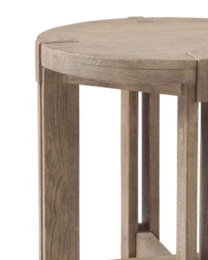 McGuire - End Table - Dark Brown