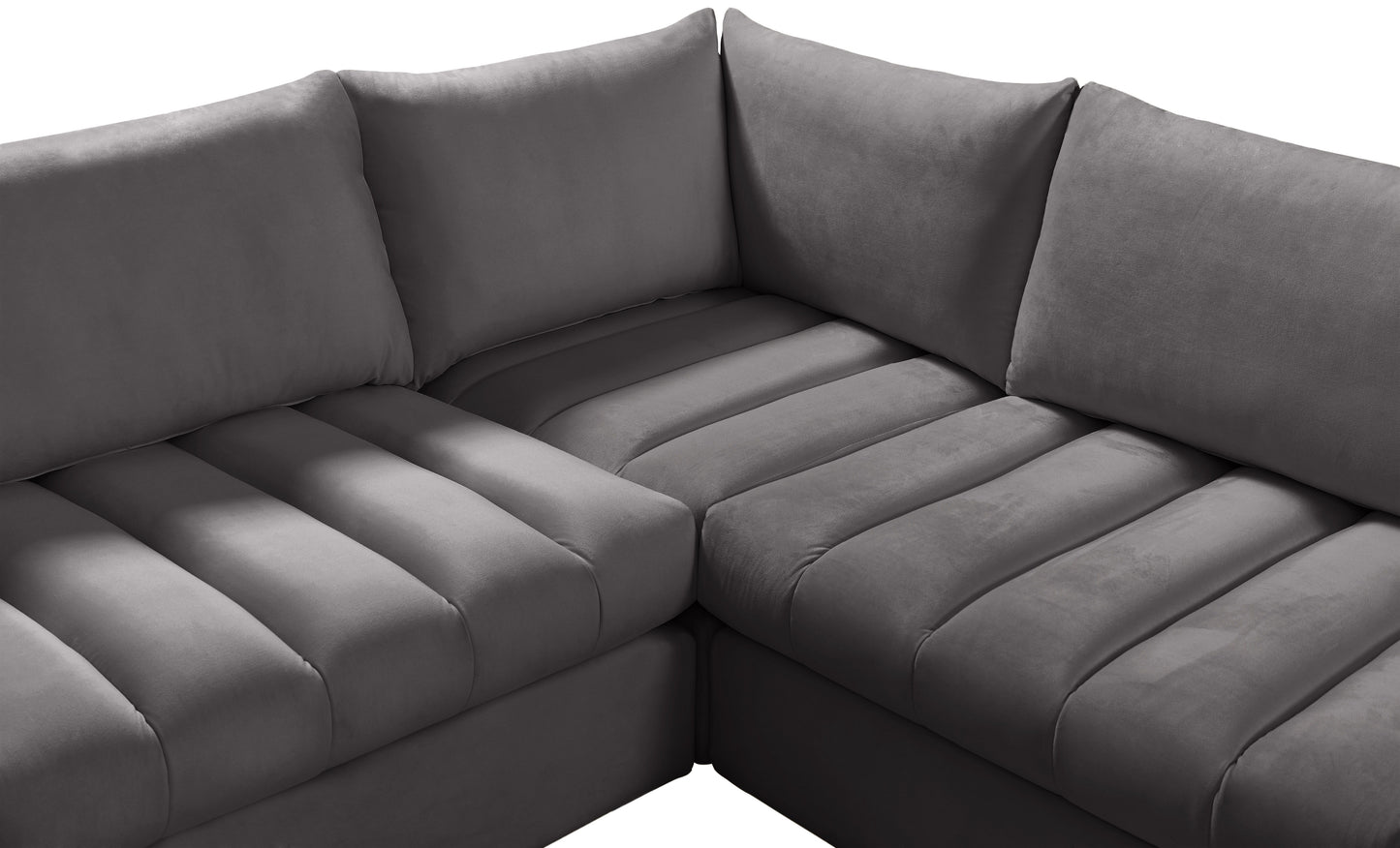 Jacob - Modular Sectional 6 Piece - Grey