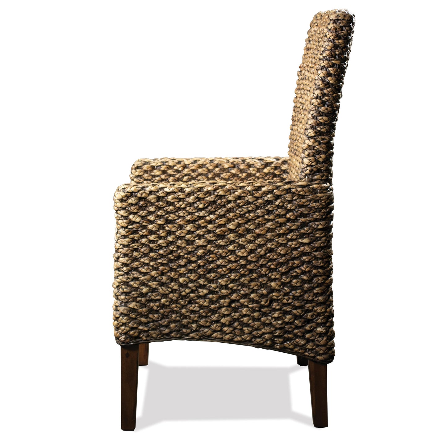 Mix-N-Match Chairs - Woven Arm Upholstered Chair (Set of 2) - Hazelnut