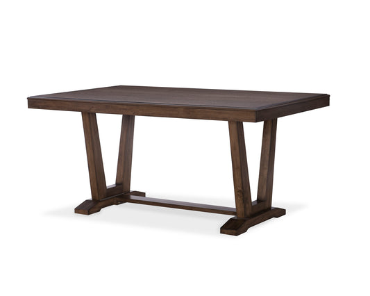 Bluffton Heights - Transitional Dining Table - Brown