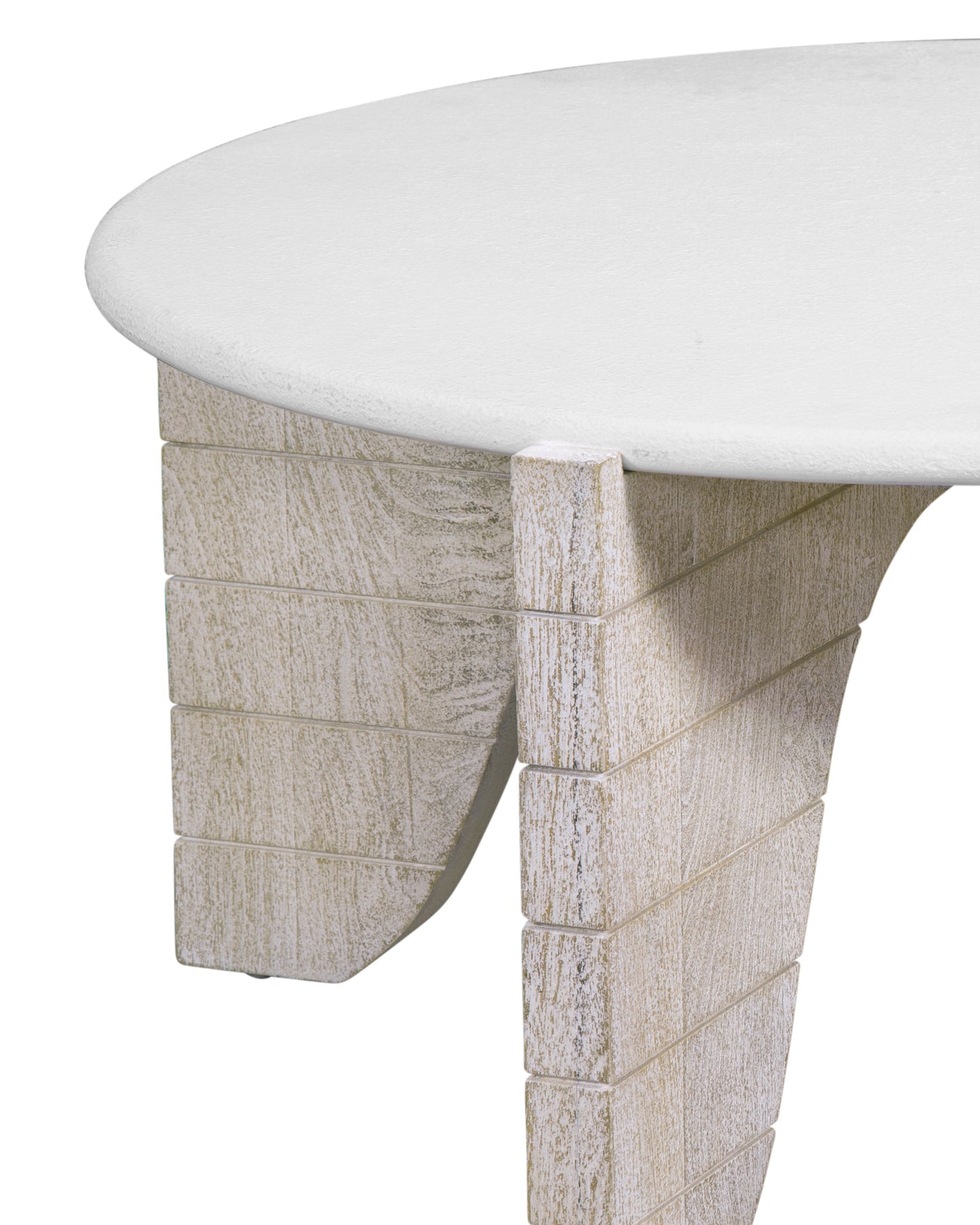 Bali - Round Cocktail Table - White