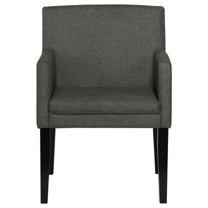 Catherine - Upholstered Dining Arm Chair (Set of 2) - Gray