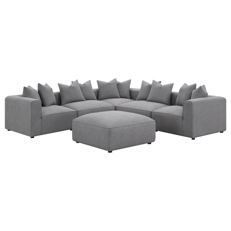 Jennifer - Square Upholstered Ottoman