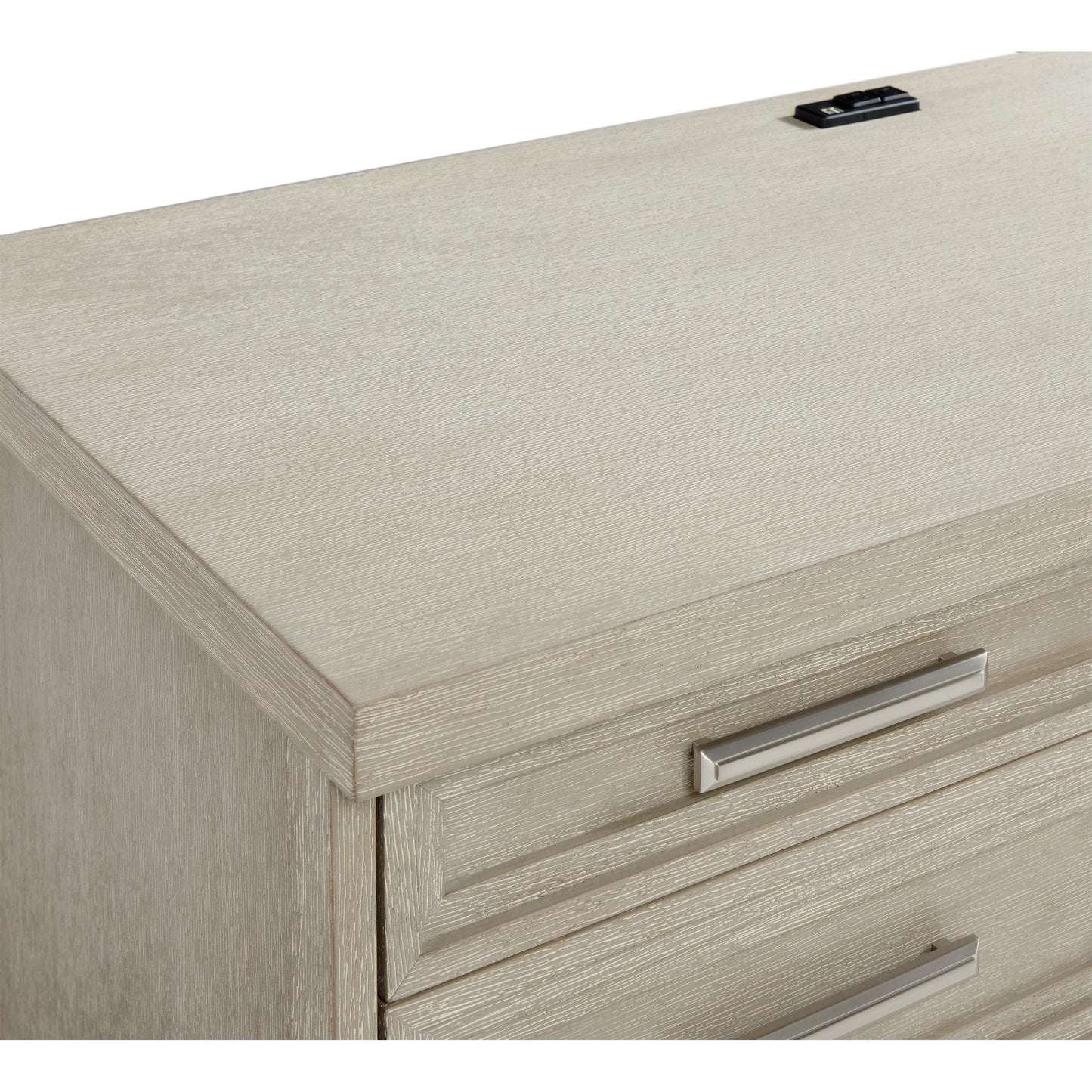 Cascade - Single Pedestal Desk - Dovetail