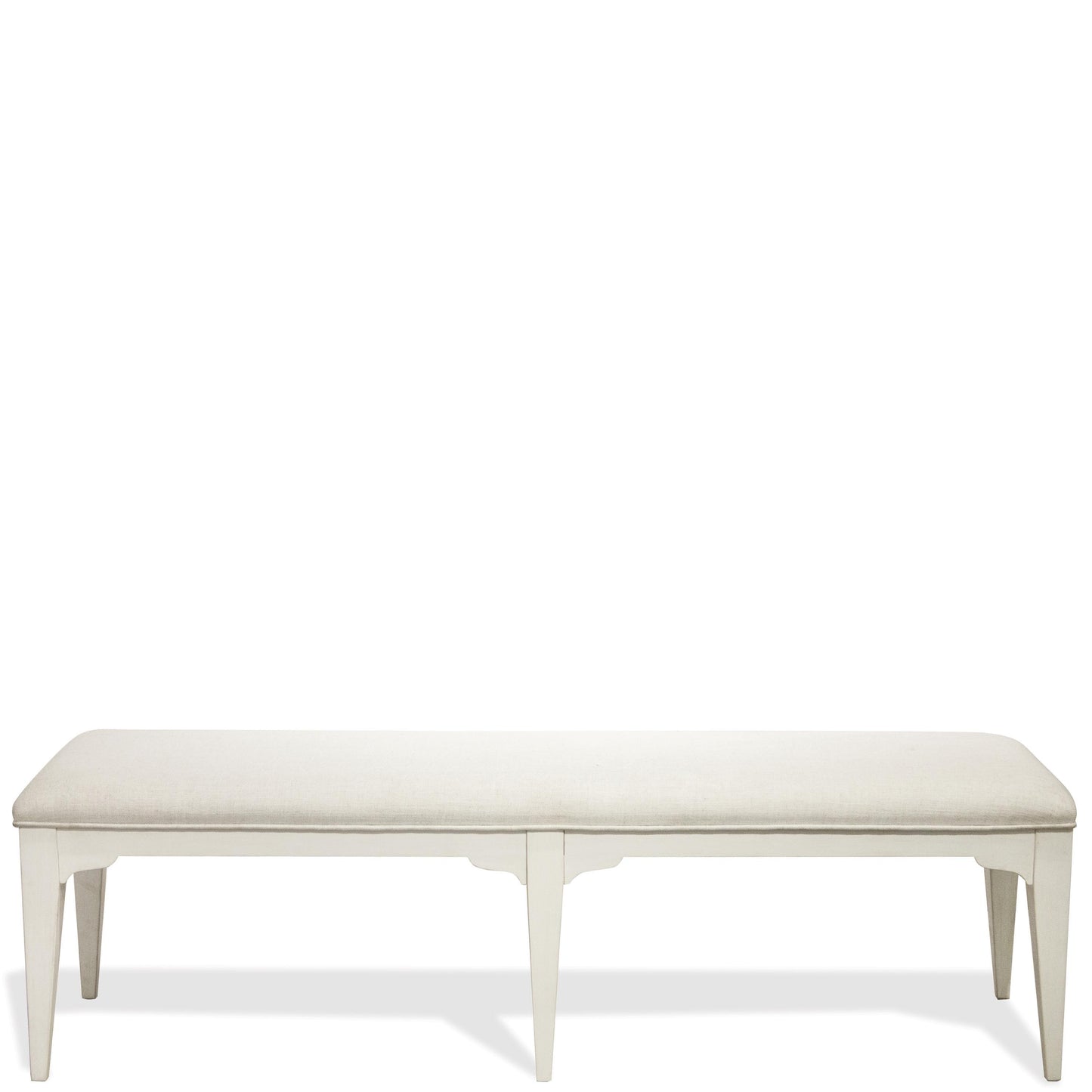 Myra - Upholstered Dining Bench - Paperwhite