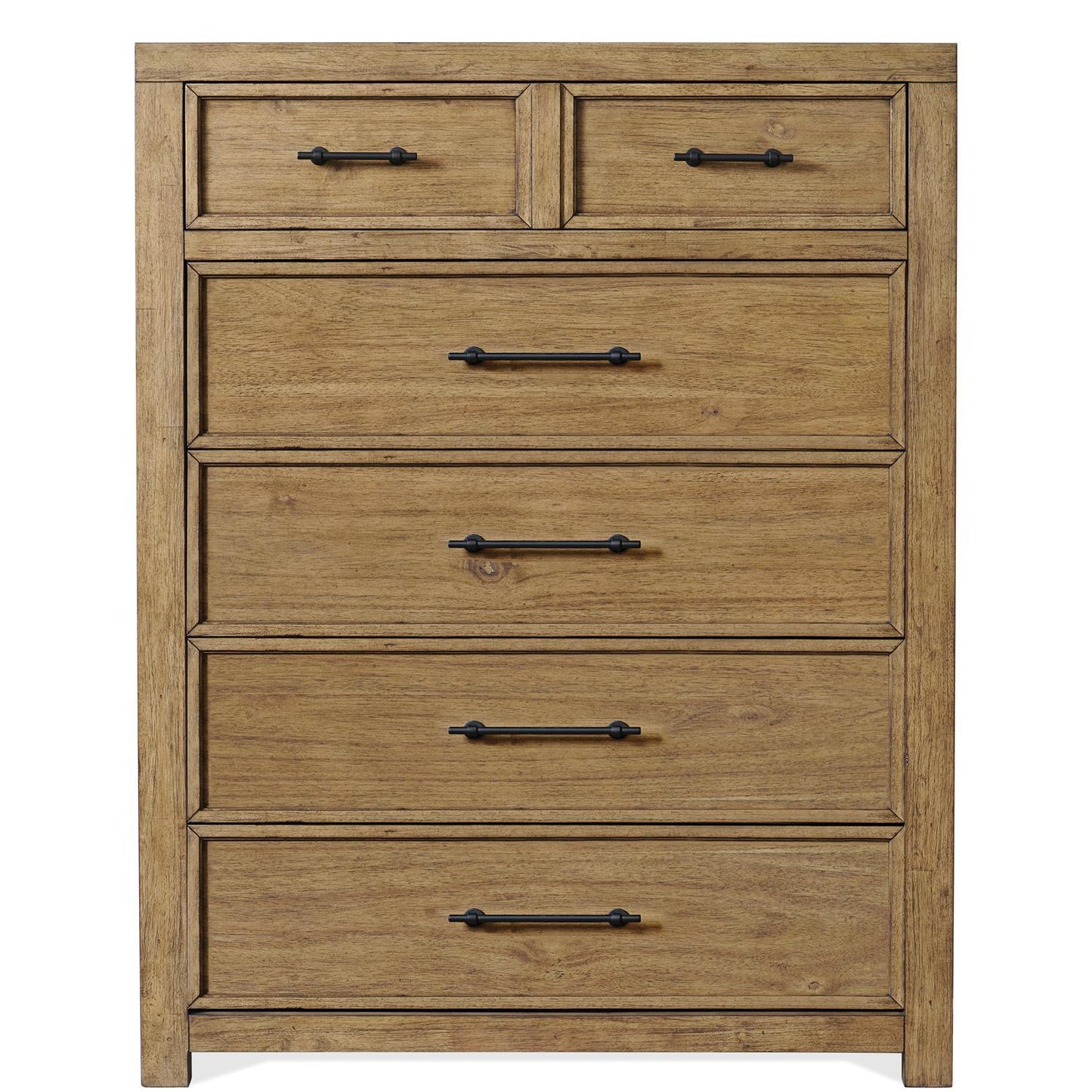 Bozeman - Five Drawer Chest - Wood - Light Brown