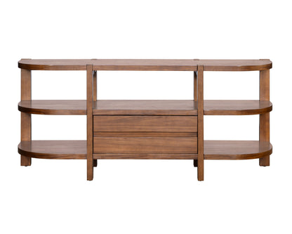 Winston - Console Table - Warm Walnut