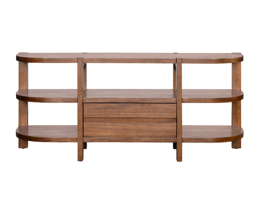 Winston - Console Table - Warm Walnut