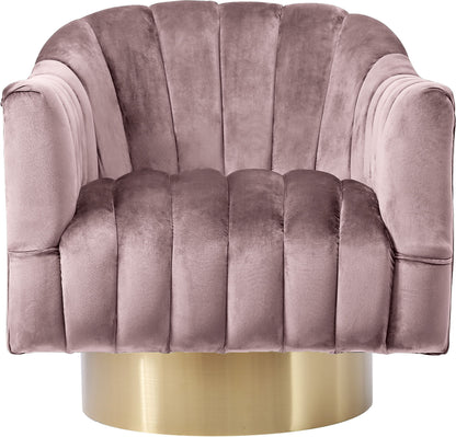 Farrah - Accent Chair with Gold Base