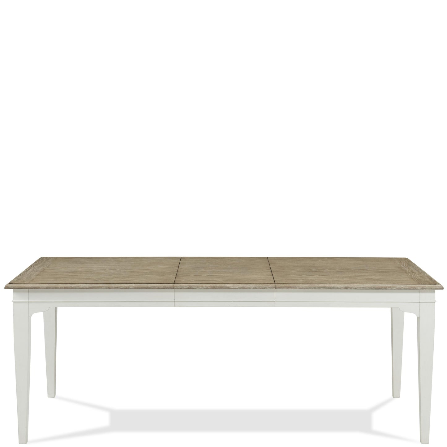 Myra - Rectangle Leg Dining Table - Natural / Paperwhite