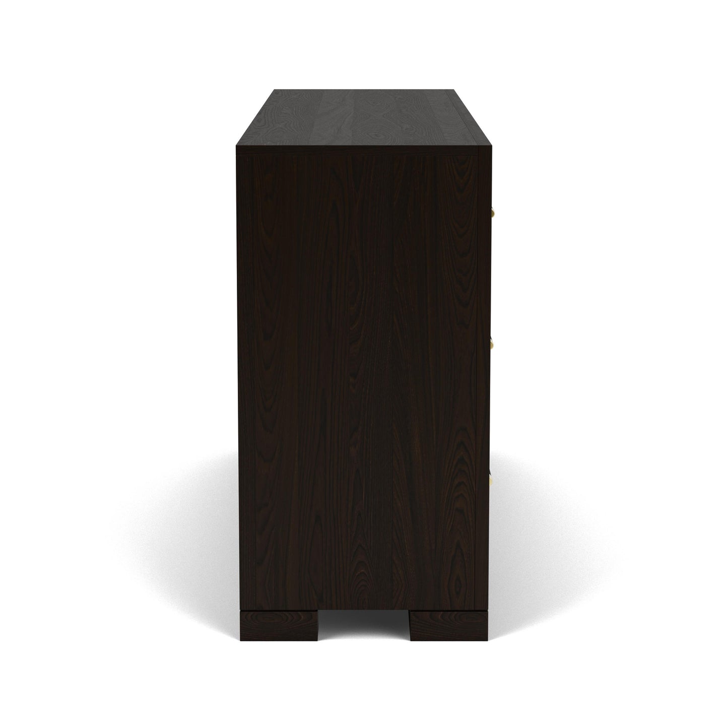 Lydia - Six Drawer Dresser - Dark Brown