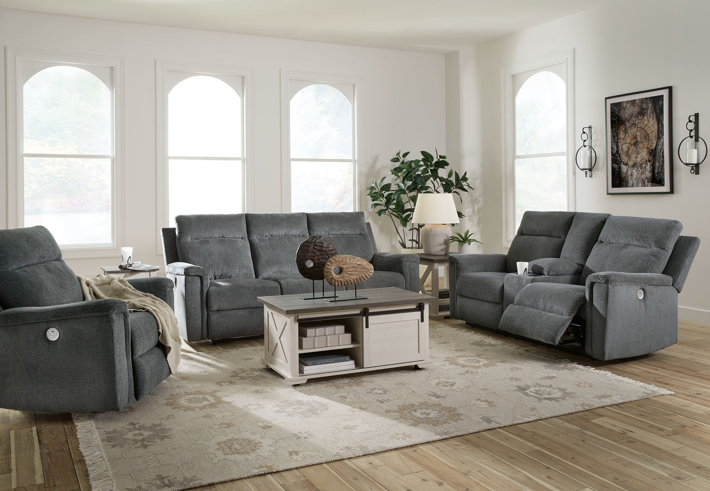 Barnsana - Reclining Living Room Set