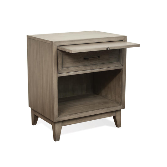 Vogue - One Drawer Nightstand - Gray Wash