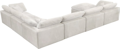 Cozy - Modular Sectional Cloud 7 Piece - Beige