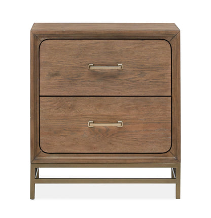 Lindon - Drawer Nightstand - Belgian Wheat