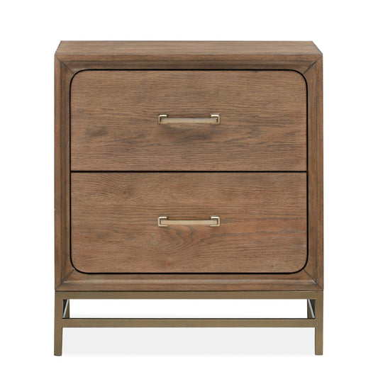 Lindon - Drawer Nightstand - Belgian Wheat