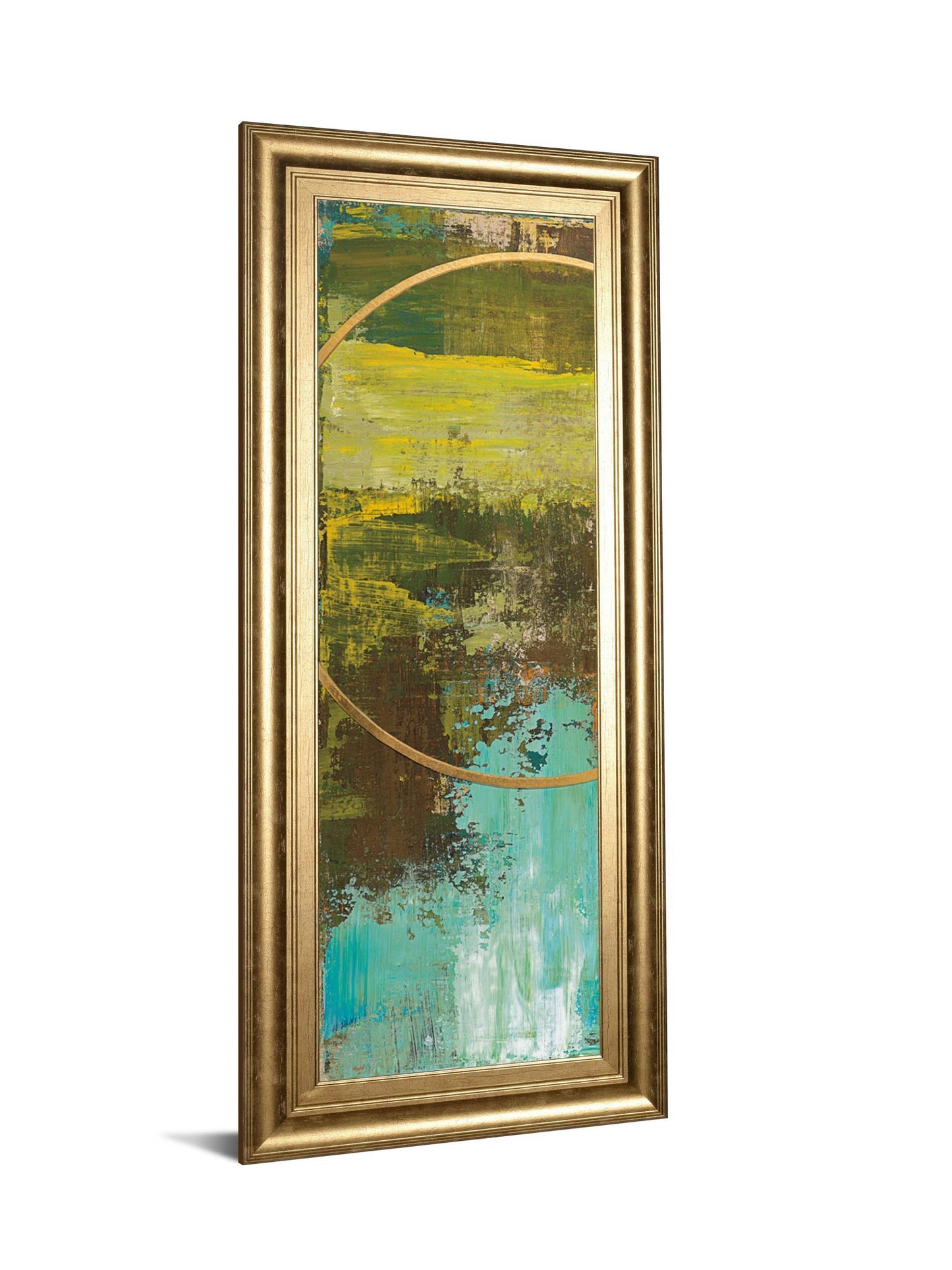 Aller Chartreuse By Patrick St Germain - Wall Art Real Glass - Green