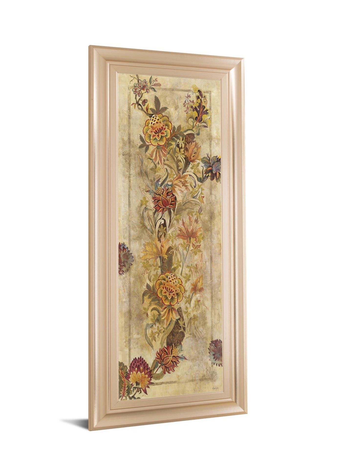 18x42 Fleur Delicate Il By Georgie - Beige