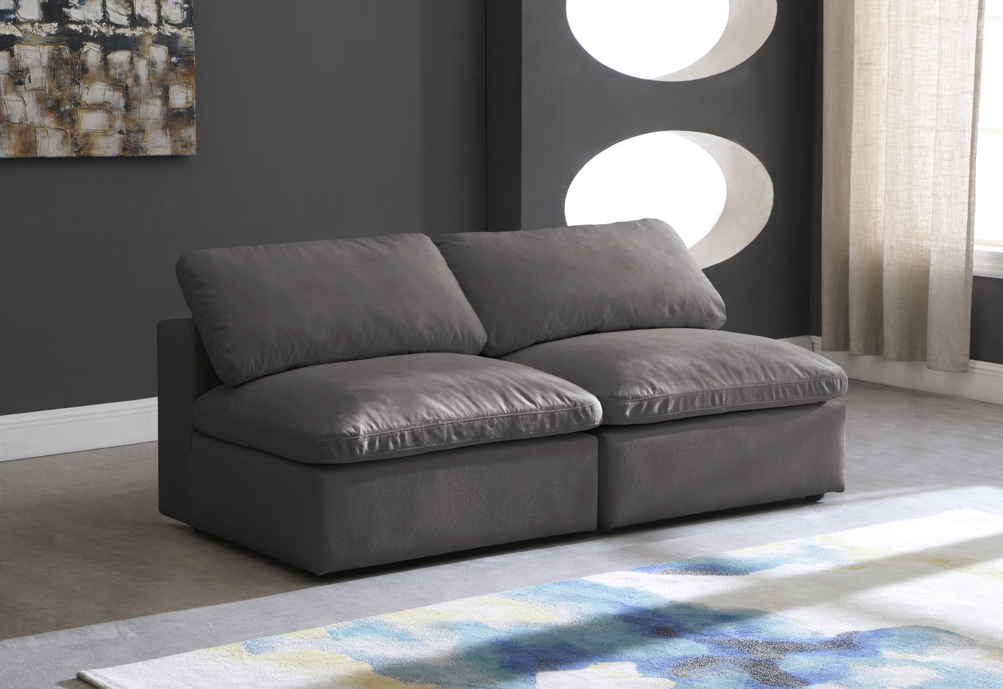 Cozy - Modular Armless 2 Seat Sofa