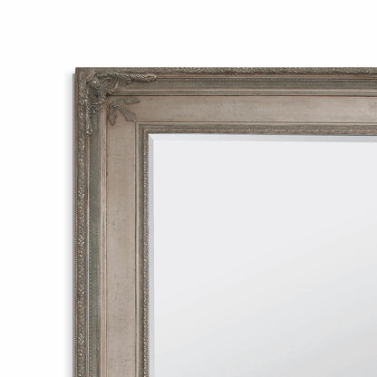 Prazzo - Floor Mirror - Silver