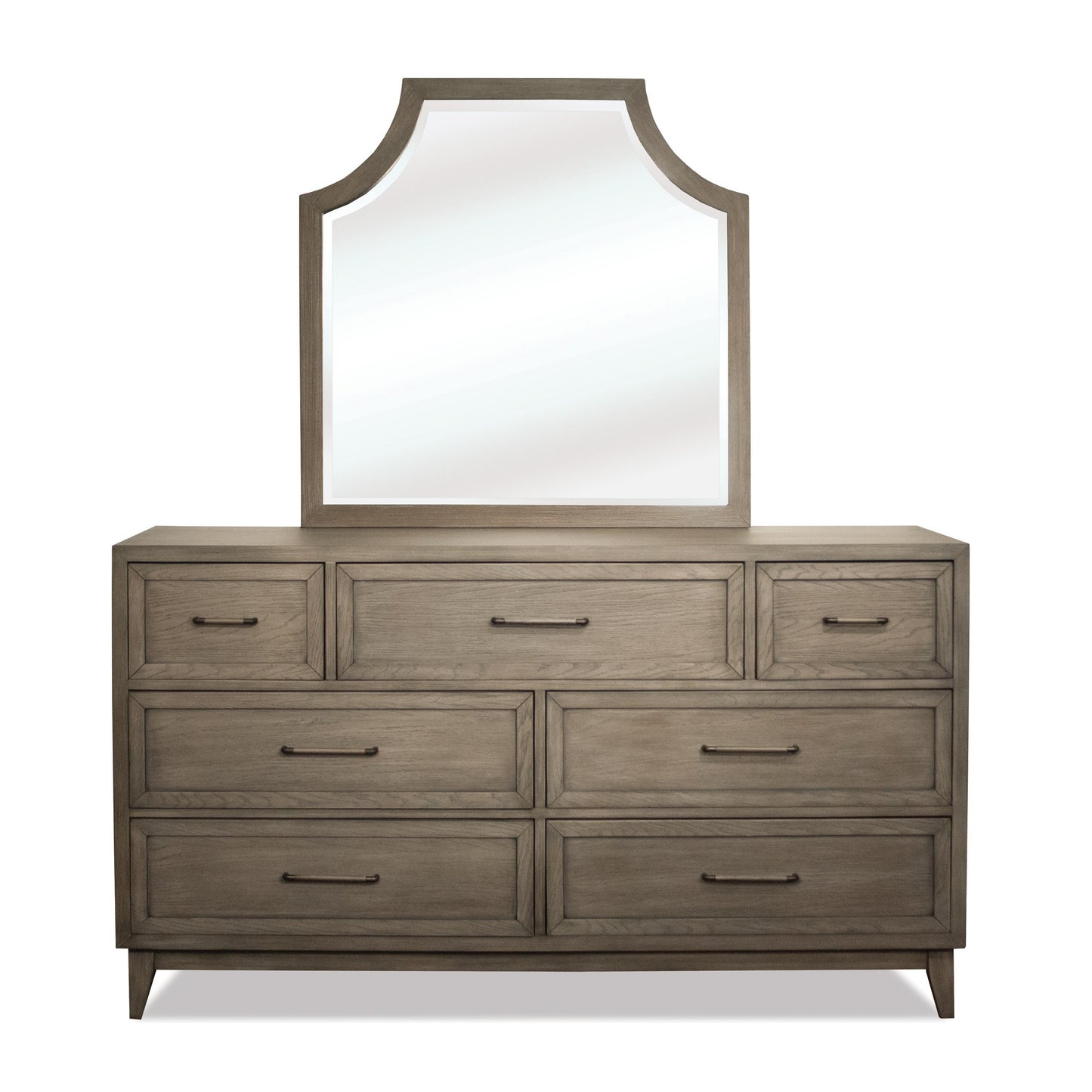 Vogue - Arch Mirror - Gray Wash