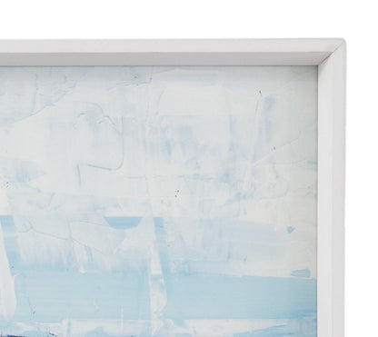 Sea Gaze I - Framed Print - Light Blue