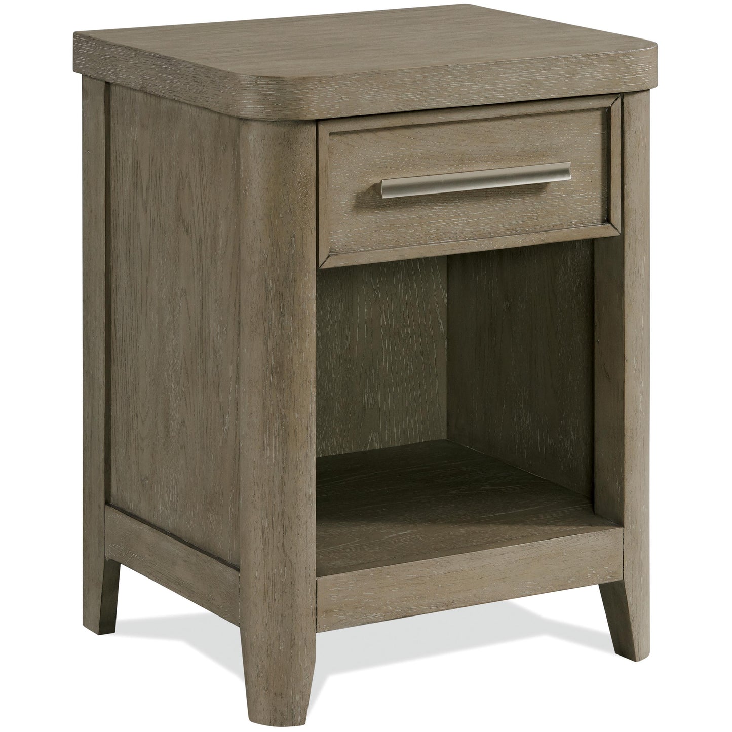 Pasadena - One Drawer Nightstand - Light Brown