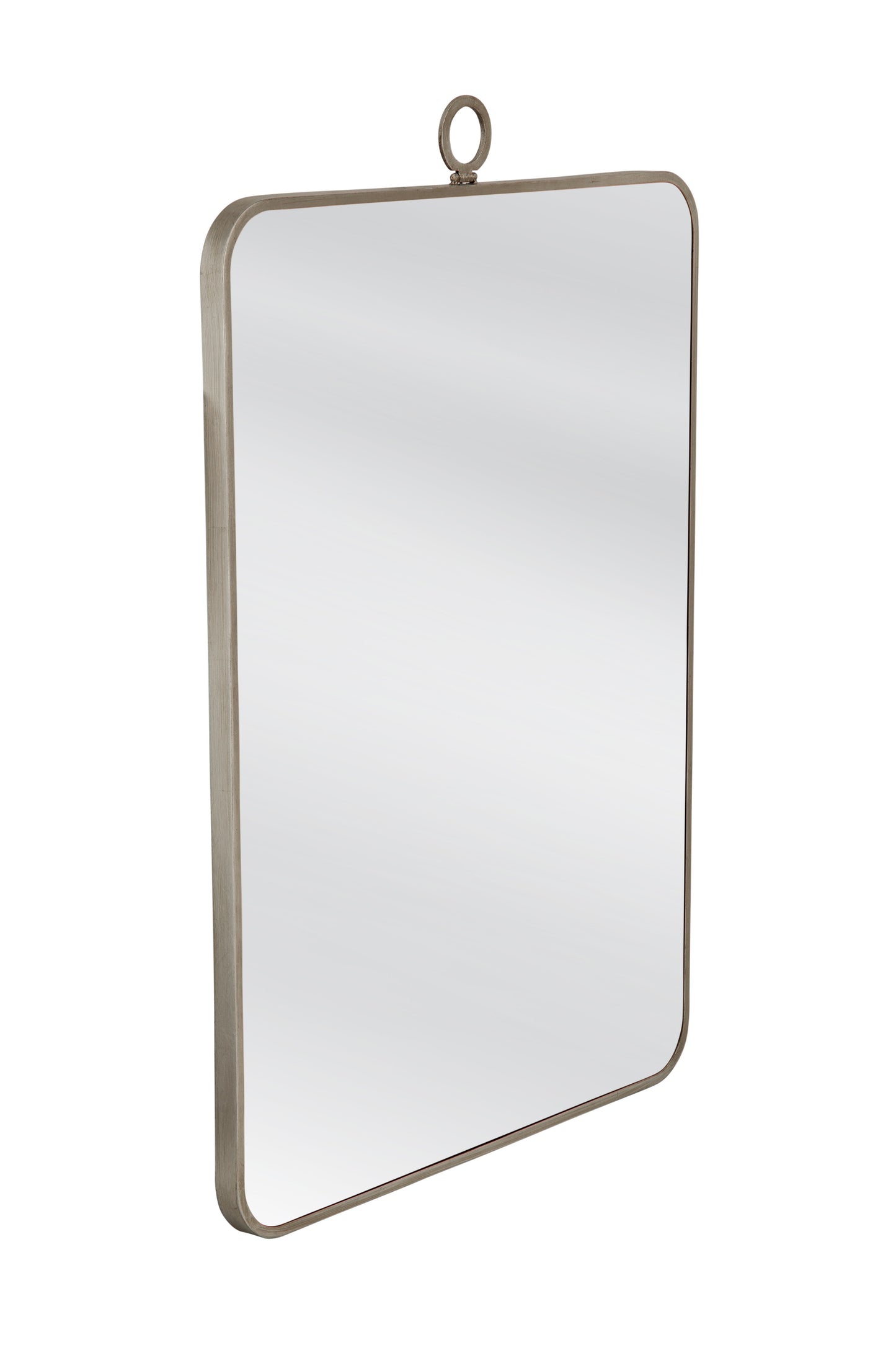 Monte - Wall Mirror - Pearl Silver