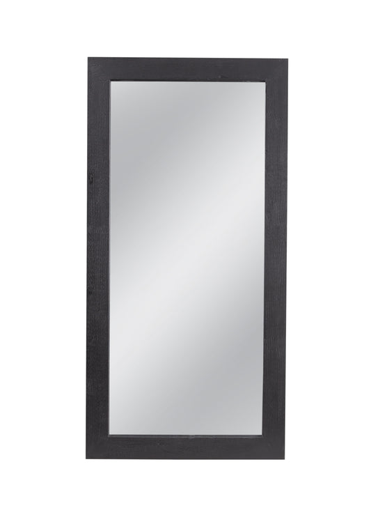 Timely - Floor Mirror - Black