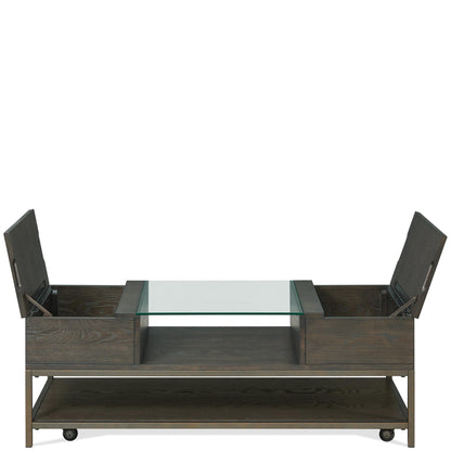 Hyde - Rectangular Cocktail Table - Dark Brown