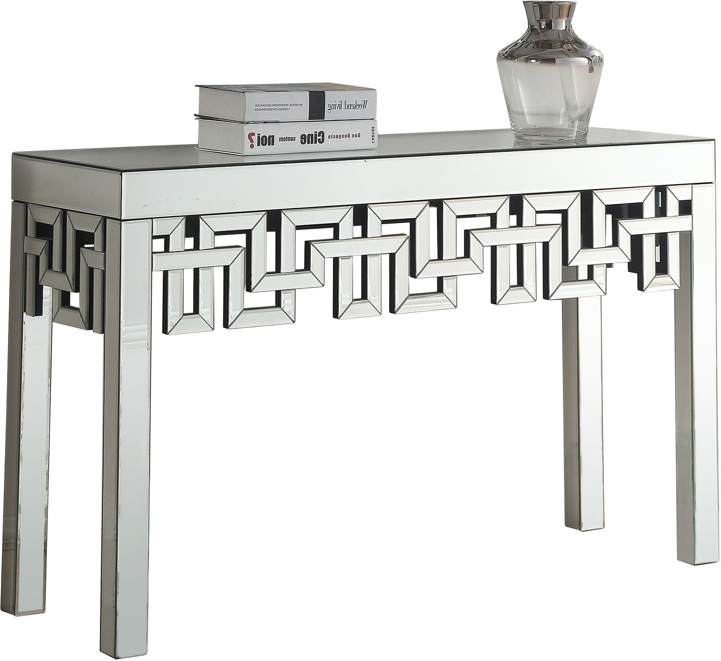 Aria - Console Table - Pearl Silver