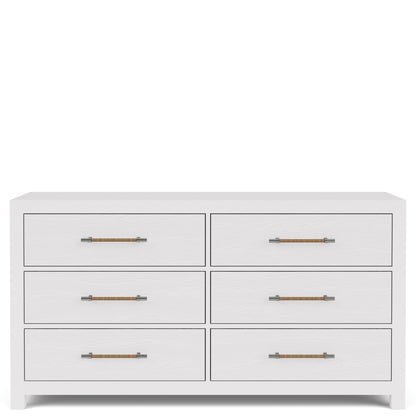 Rosalie - 6 Drawer Dresser - White - White