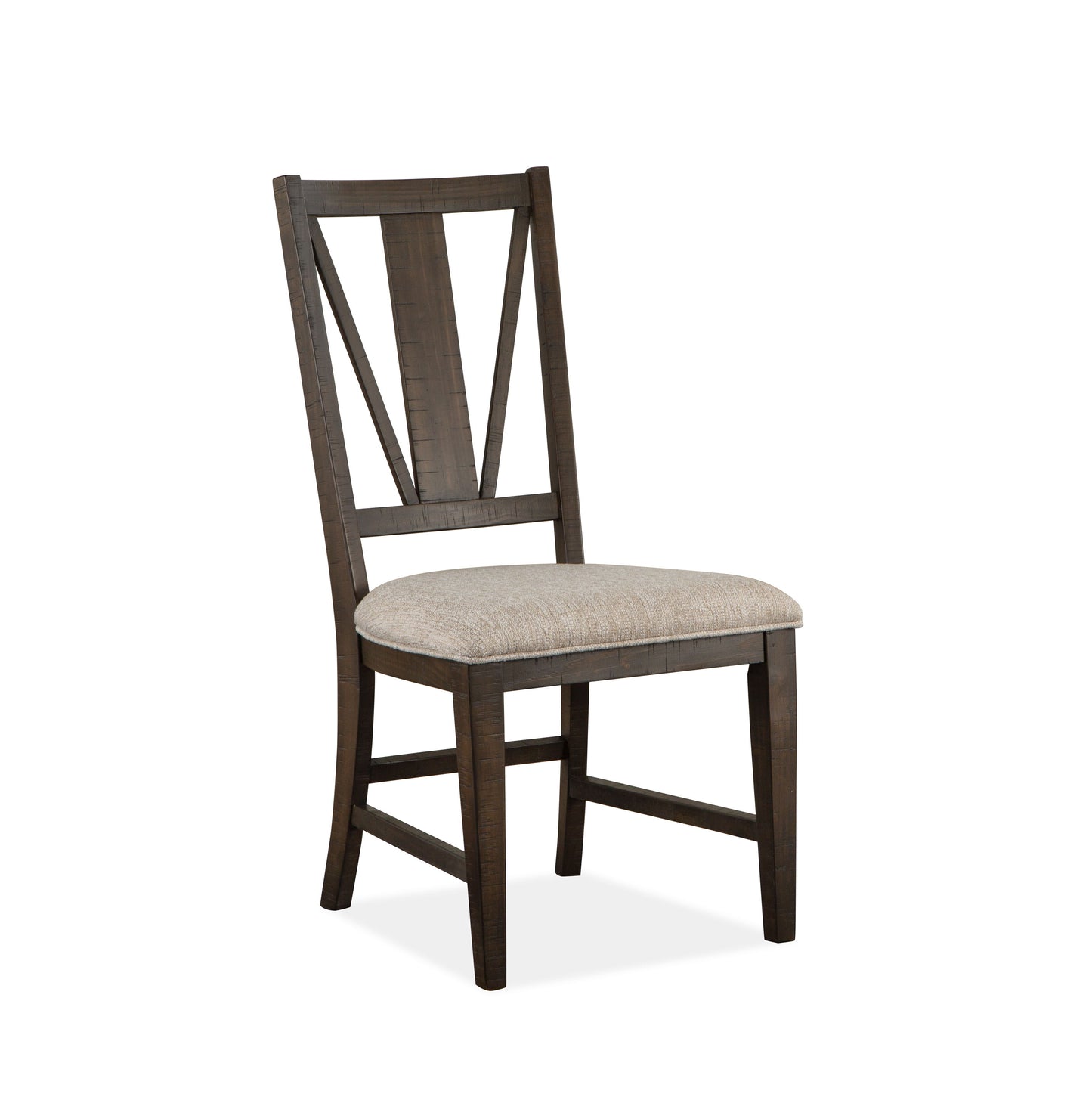 Westley Falls - Dining Side Chair With Upholstered Seat (Set of 2) - Graphite