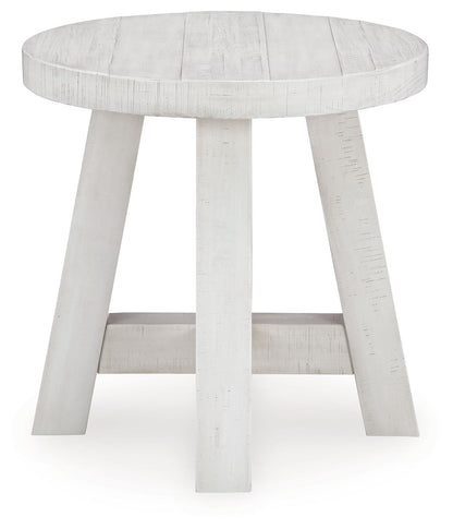 Jallison - Off White - Round End Table