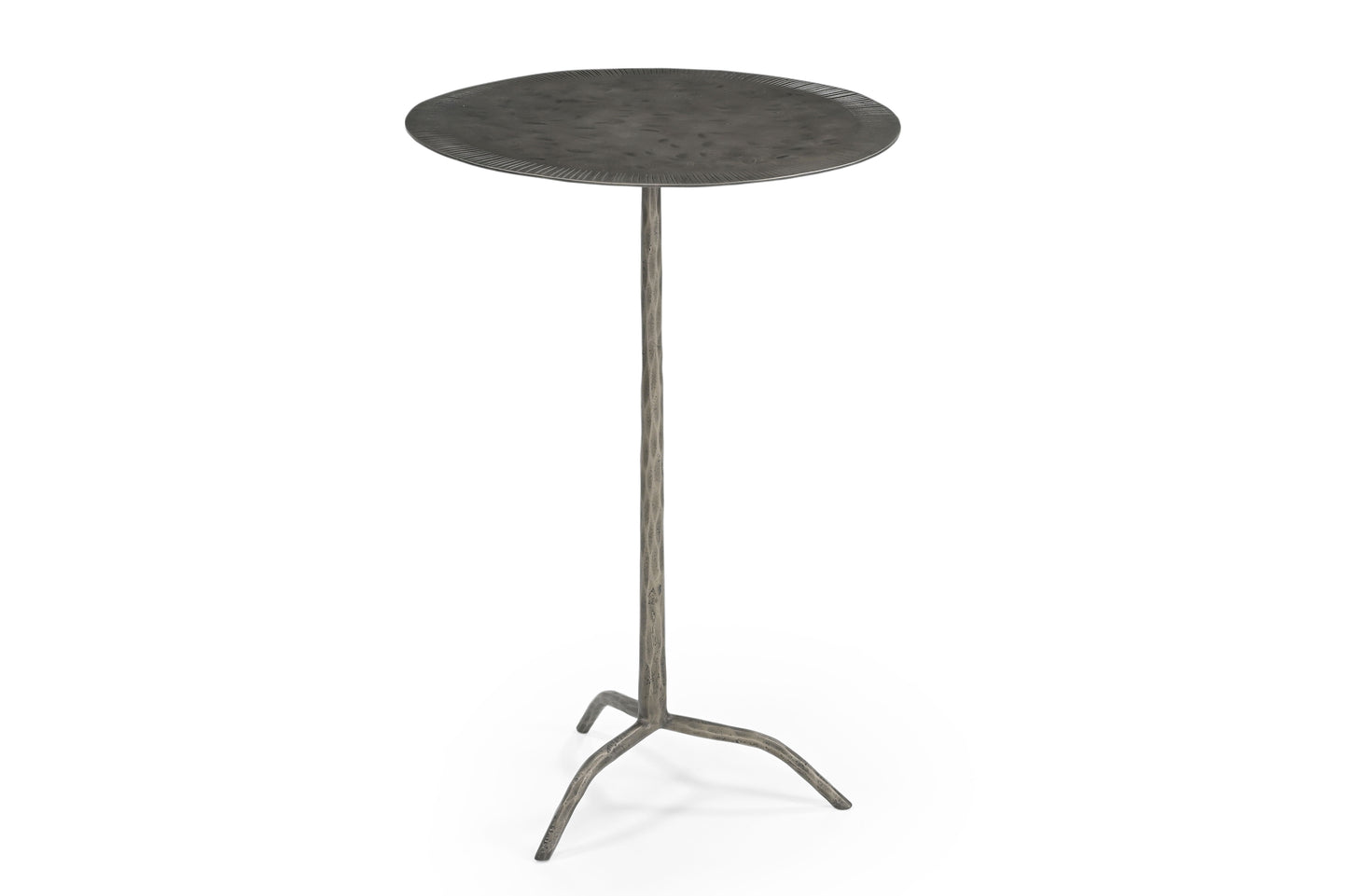 Silas - Accent Table - Antique Nickel