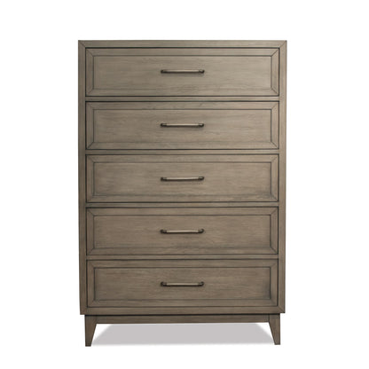 Vogue - Five Drawer Chest - Gray Wash