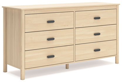 Cabinella - Tan - Six Drawer Dresser