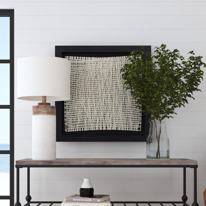 Woven - Wall Art - Black