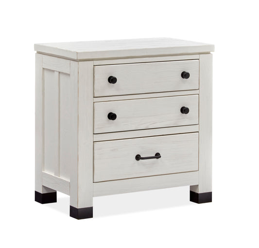 Harper Springs - Drawer Nightstand - Silo White