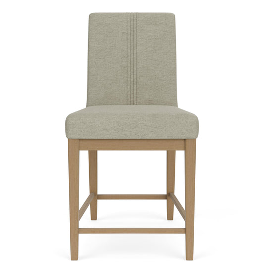 Davie - Counter Height Chair (Set of 2) - Light Brown