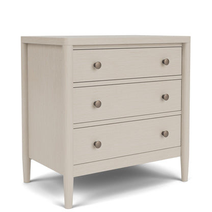 Laguna - Three Drawer Nightstand - Beige