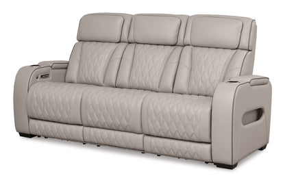 Boyington - Power Reclining Sofa With Adj Headrest