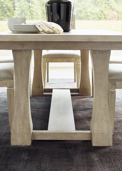 Milano by Rachael Ray - Rect. Trestle Table - Sandstone