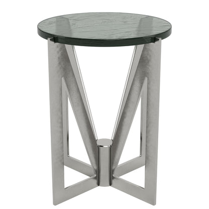 Jano - Round Side Table - Gray