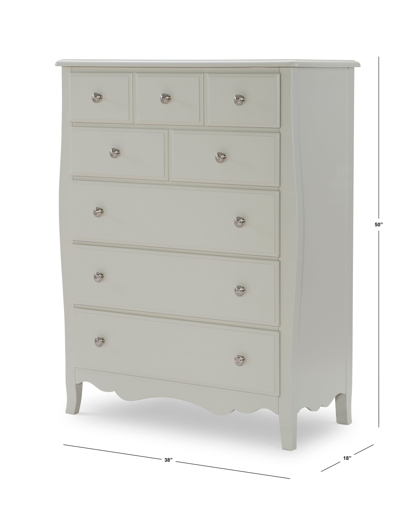 Sleepover - Drawer Chest - Dove Gray