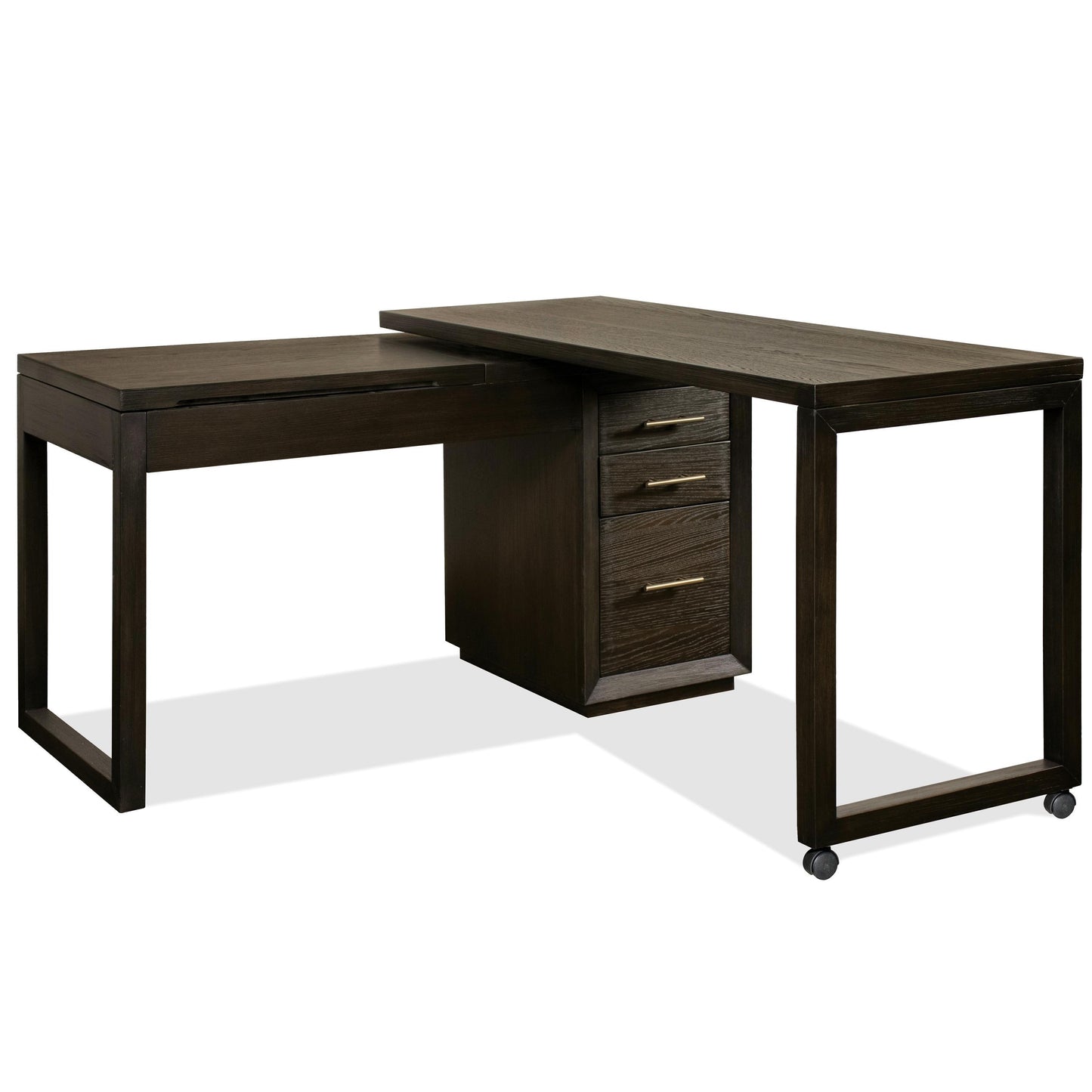 Prelude - Swivel Lift Top L-Desk